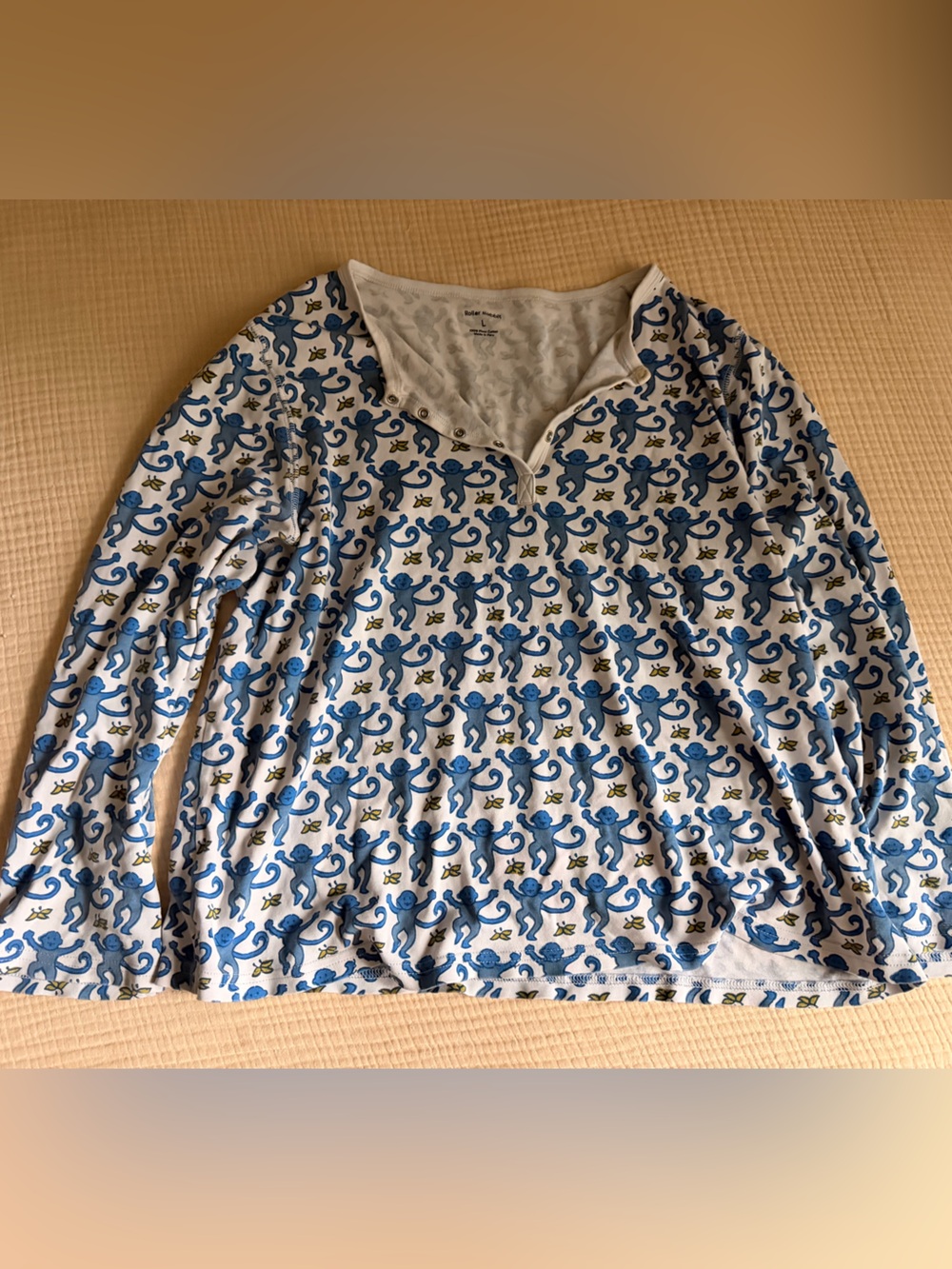 Roller Rabbit Blue & White Top